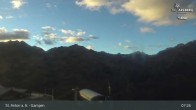 Archived image Webcam Mountain Restaurant Gampen / Top Station Gampenbahn 06:00