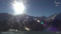 Archived image Webcam Mountain Restaurant Gampen / Top Station Gampenbahn 08:00