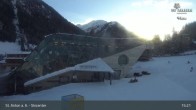 Archiv Foto Webcam St. Anton - Skicenter Galzigbahn 14:00