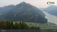Archived image Webcam Panoramic View of Lake Achensee and Pertisau 06:00
