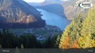 Archived image Webcam Panoramic View of Lake Achensee and Pertisau 16:00