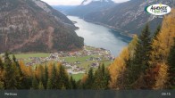 Archived image Webcam Panoramic View of Lake Achensee and Pertisau 08:00