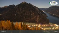 Archived image Webcam Panoramic View of Lake Achensee and Pertisau 02:00