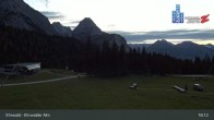 Archived image Webcam Ehrwalder Alm Ski Slopes 20:00
