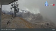 Archiv Foto Webcam Tiroler Zugspitzbahn Bergstation 14:00