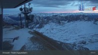 Archiv Foto Webcam Tiroler Zugspitzbahn Bergstation 00:00