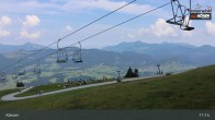 Archived image Webcam at Unterberghorn (Kössen) 10:00