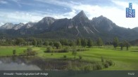 Archiv Foto Webcam Tiroler Zugspitze - Golfanlage 14:00