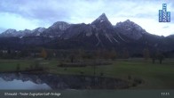 Archiv Foto Webcam Tiroler Zugspitze - Golfanlage 18:00