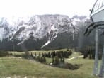 Archived image Webcam Ehrwald - Top station chairlift &#34;Gaistal&#34; 13:00