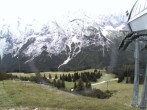 Archiv Foto Webcam Ehrwalder Alm - Bergstation Sesselbahn Gaistal 05:00