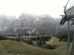Archiv Foto Webcam Ehrwalder Alm - Bergstation Sesselbahn Gaistal 09:00