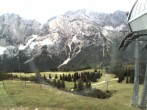 Archiv Foto Webcam Ehrwalder Alm - Bergstation Sesselbahn Gaistal 11:00