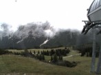 Archiv Foto Webcam Ehrwalder Alm - Bergstation Sesselbahn Gaistal 13:00