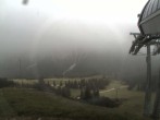 Archiv Foto Webcam Ehrwalder Alm - Bergstation Sesselbahn Gaistal 15:00