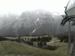 Archiv Foto Webcam Ehrwalder Alm - Bergstation Sesselbahn Gaistal 05:00