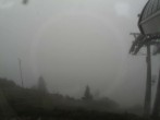 Archiv Foto Webcam Ehrwalder Alm - Bergstation Sesselbahn Gaistal 13:00