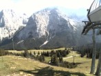 Archived image Webcam Ehrwald - Top station chairlift &#34;Gaistal&#34; 15:00