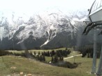 Archived image Webcam Ehrwald - Top station chairlift &#34;Gaistal&#34; 17:00