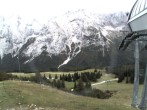 Archiv Foto Webcam Ehrwalder Alm - Bergstation Sesselbahn Gaistal 17:00