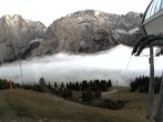 Archiv Foto Webcam Ehrwalder Alm - Bergstation Sesselbahn Gaistal 17:00