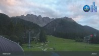 Archived image Webcam Base Station Marienbergbahn I (1100m) - Biberwier 00:00