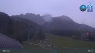 Archiv Foto Webcam Talstation Marienbergbahn I (1100m) - Biberwier 02:00