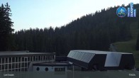 Archived image Webcam Grubig Alm at Lermoos Ski Resort 18:00