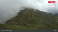 Archiv Foto Webcam Hochzeiger: Blick vom Sechszeiger Jerzens 18:00