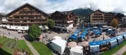 Archiv Foto Webcam Dorfplatz Seefeld 11:00