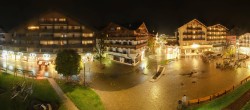Archived image Webcam Seefeld village square 21:00