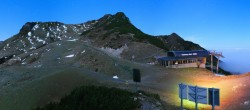 Archived image Webcam Top station of Reckmoos chairlift 05:00