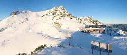 Archived image Webcam Top station of Reckmoos chairlift 07:00