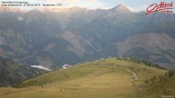 Archived image Webcam Obertilliach - Slopes Golzentipp 19:00