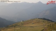 Archiv Foto Webcam Obertilliach: Skigebiet Golzentipp 06:00