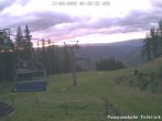 Archived image Webcam top station Panoramalift, ski resort Brunnalm Hohe Veitsch 05:00