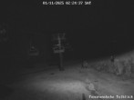 Archived image Webcam top station Panoramalift, ski resort Brunnalm Hohe Veitsch 01:00