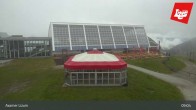 Archiv Foto Webcam Axamer Lizum: Blick vom Panoramarestaurant Hoadl-Haus 08:00