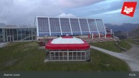 Archiv Foto Webcam Axamer Lizum: Blick vom Panoramarestaurant Hoadl-Haus 18:00