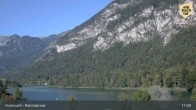 Archived image Webcam Fischerstube at Lake Reintalersee 10:00