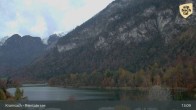 Archived image Webcam Fischerstube at Lake Reintalersee 12:00