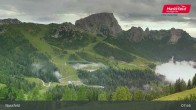 Archiv Foto Webcam Nassfeld: Blick ins Skigebiet 07:00