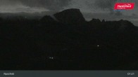 Archiv Foto Webcam Nassfeld: Blick ins Skigebiet 19:00
