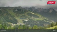 Archiv Foto Webcam Nassfeld: Blick ins Skigebiet 09:00