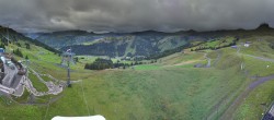 Archiv Foto Webcam Panoramakamera Damüls – Bergstation Uga Express 19:00