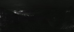 Archived image Webcam Panoramic View Damüls – Top station Uga Express 23:00