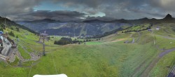 Archived image Webcam Panoramic View Damüls – Top station Uga Express 06:00