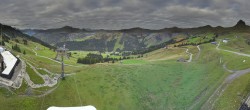 Archived image Webcam Panoramic View Damüls – Top station Uga Express 07:00