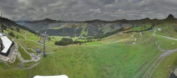 Archived image Webcam Panoramic View Damüls – Top station Uga Express 08:00