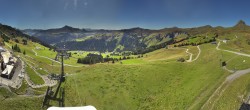 Archived image Webcam Panoramic View Damüls – Top station Uga Express 08:00